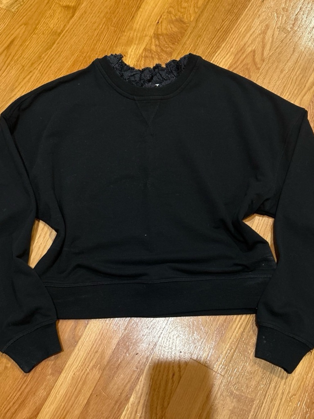 Sundays by Black Women's Crewneck Pullover Top - Lightweight Everyday Sweatshirt